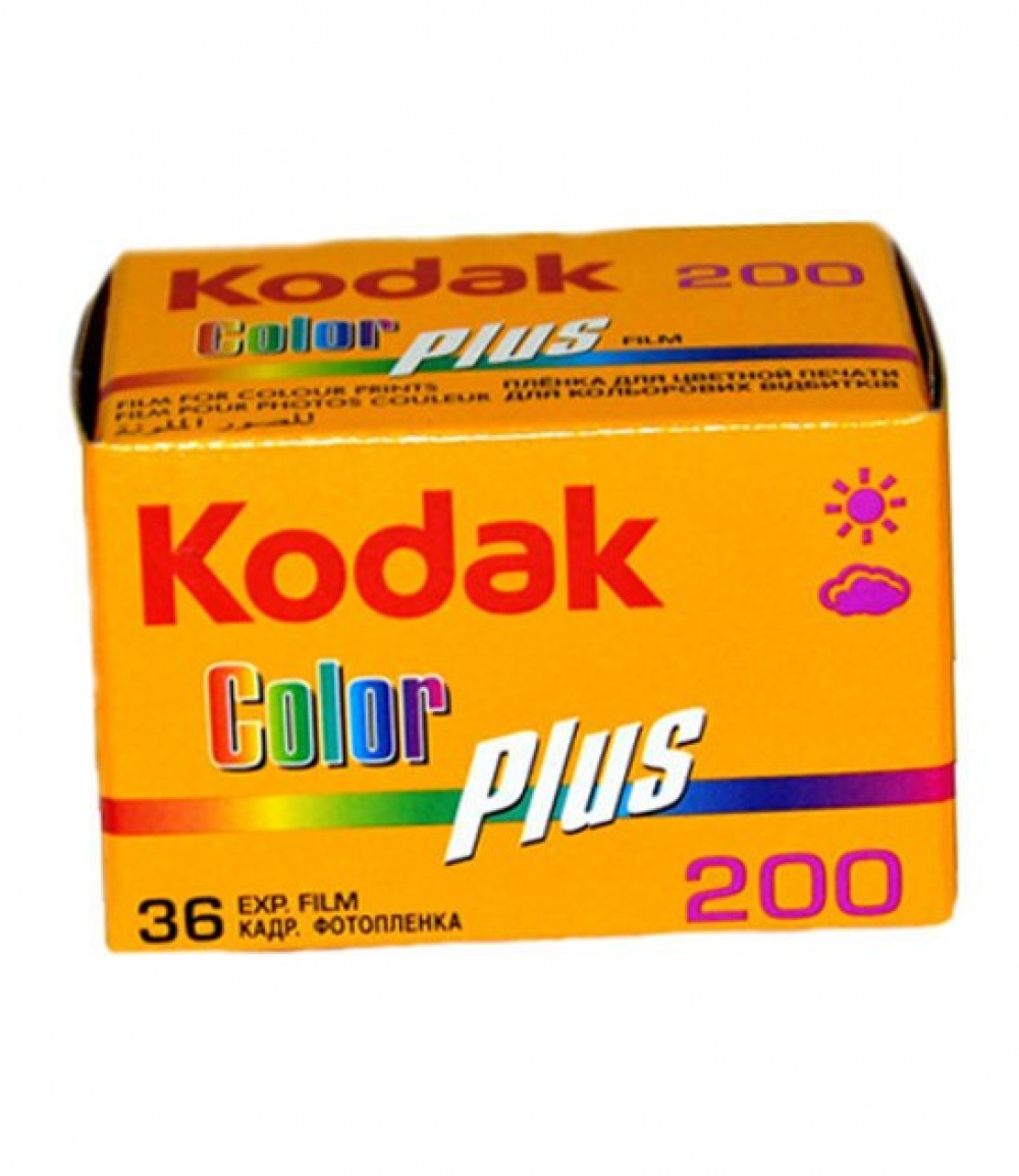 Фотопленка Kodak color plus 200 36 кадров